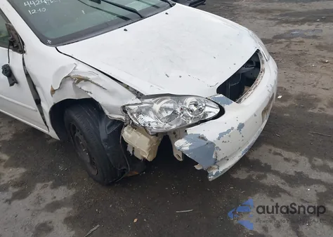 2006 Toyota Corolla Le z USA, uszkodzony, nr VIN JTDBR32E660091518